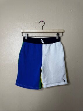 Ralph Lauren SweatShorts  Kids Medium Color block Terry